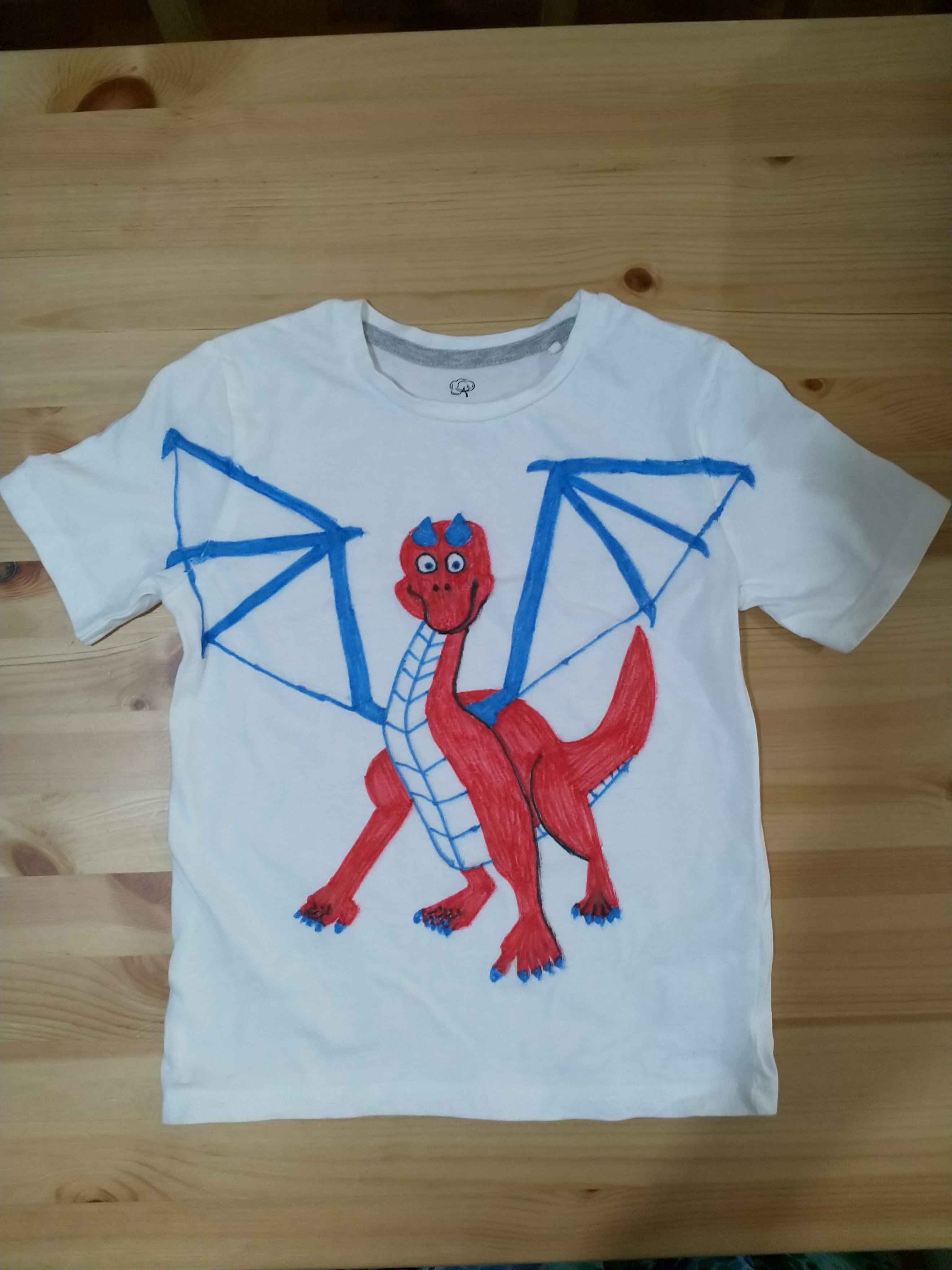 Playful Dragon t-shirt