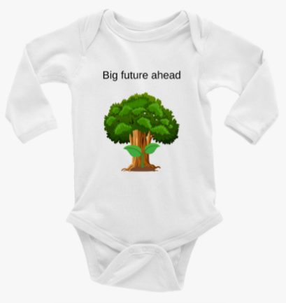 Baby Onsie Big Future Ahead