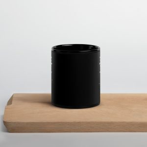 Capricorn Black Glossy Mug - Image 2