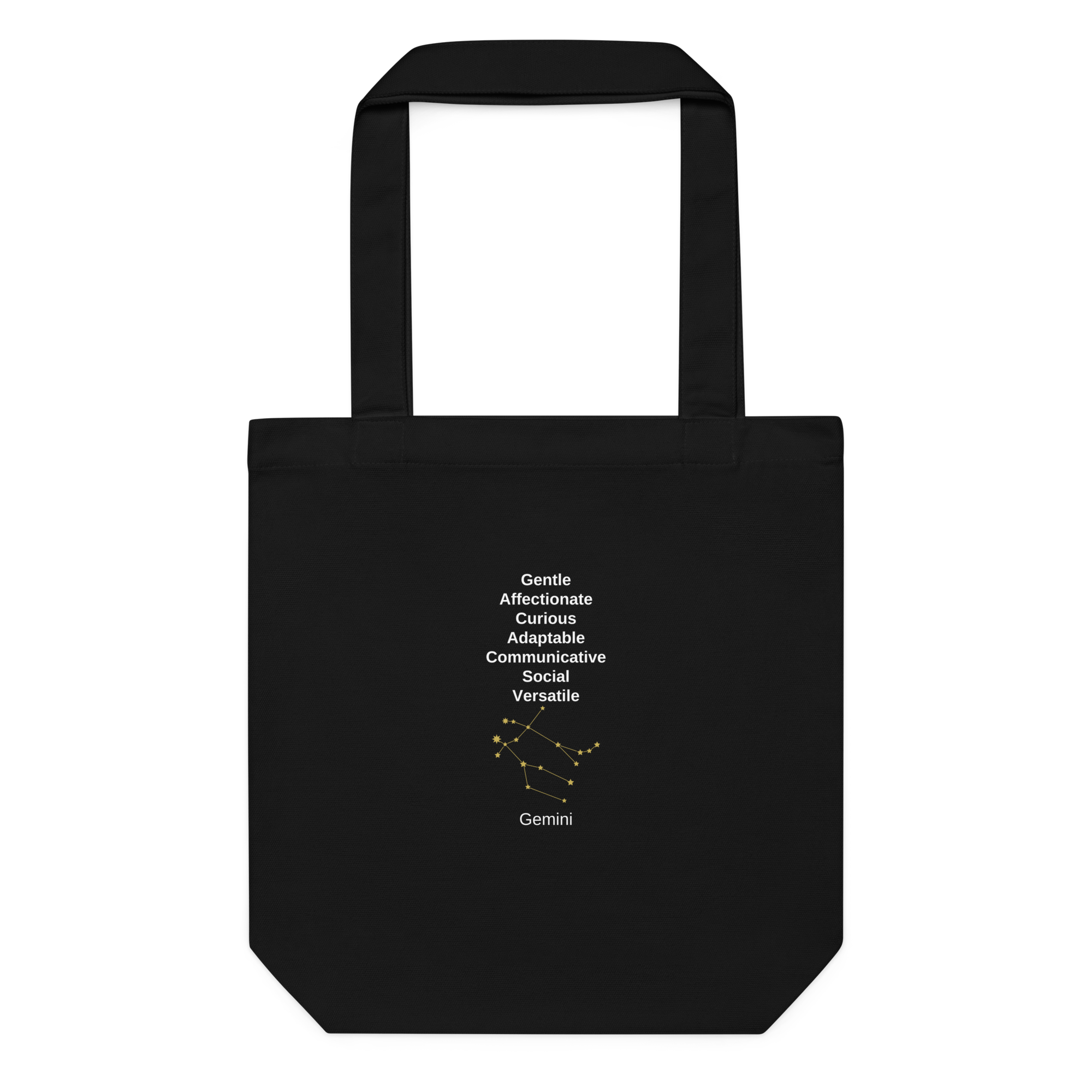 Gemini cotton tote bag - Image 1