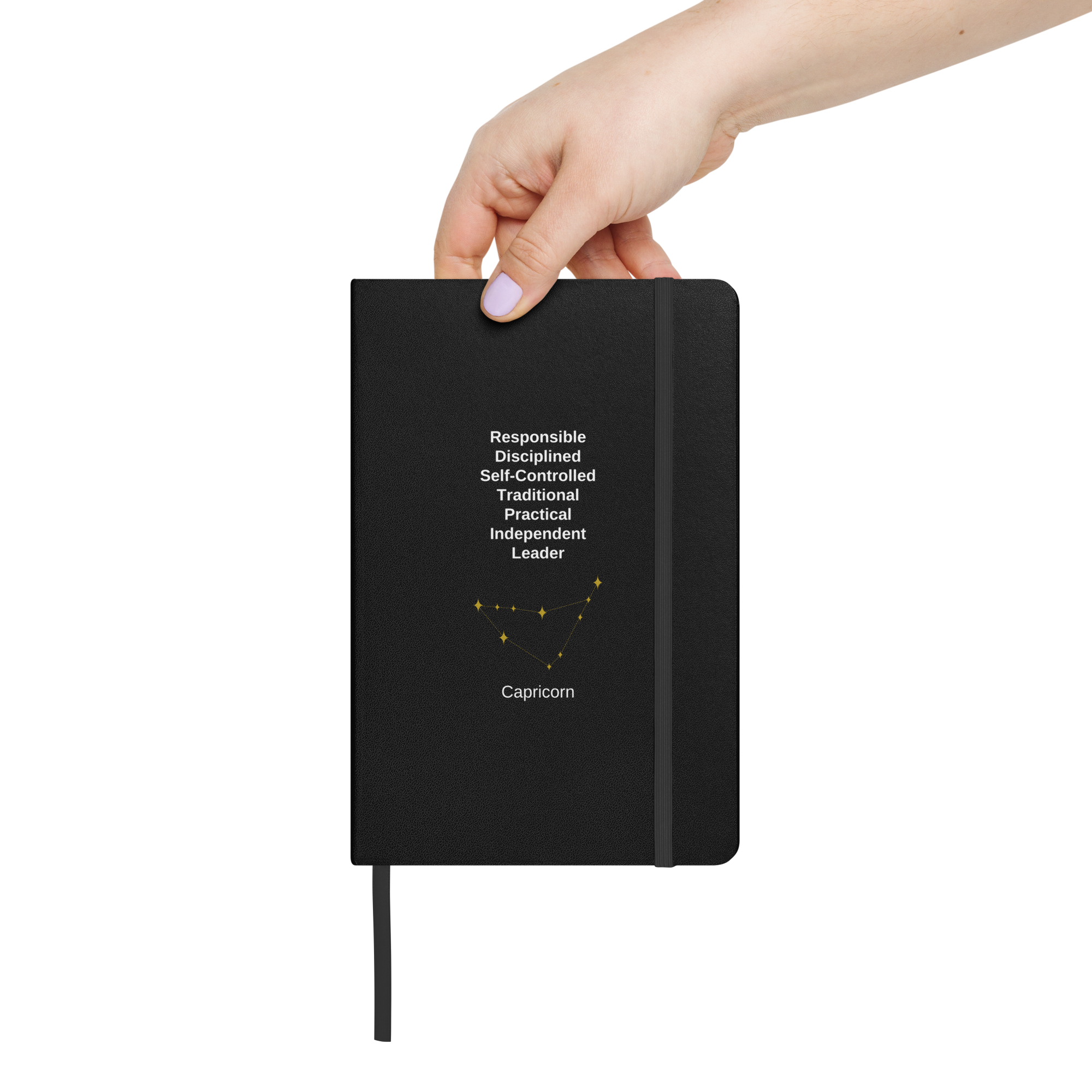 Capricorn Hardcover bound notebook - Image 1