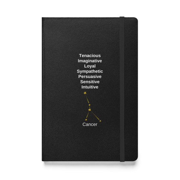 Cancer Hardcover bound notebook