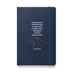 Aquarius Hardcover bound notebook - Image 2