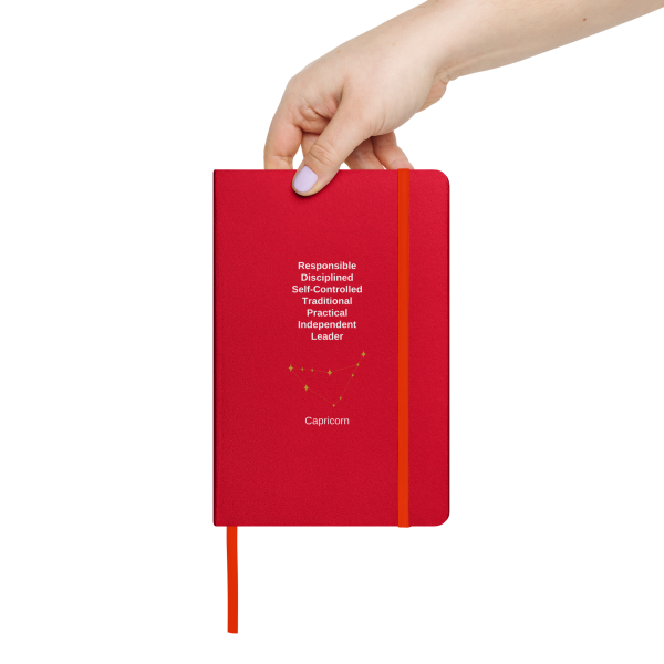 Capricorn Hardcover bound notebook
