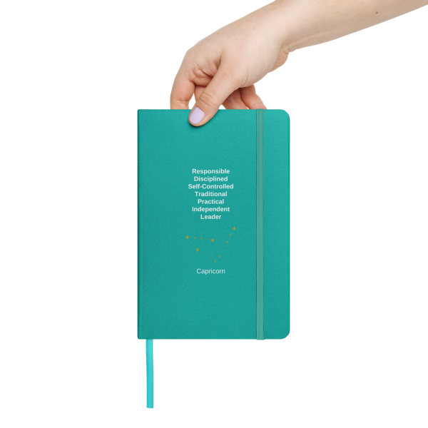 Capricorn Hardcover bound notebook