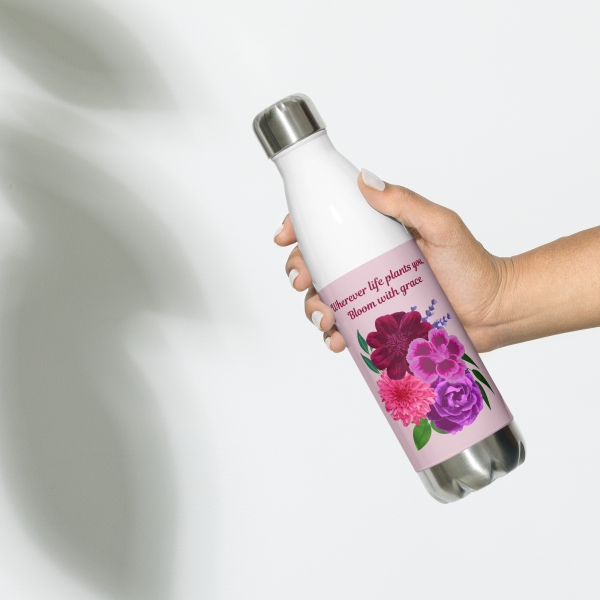 Stainless steel water bottle
