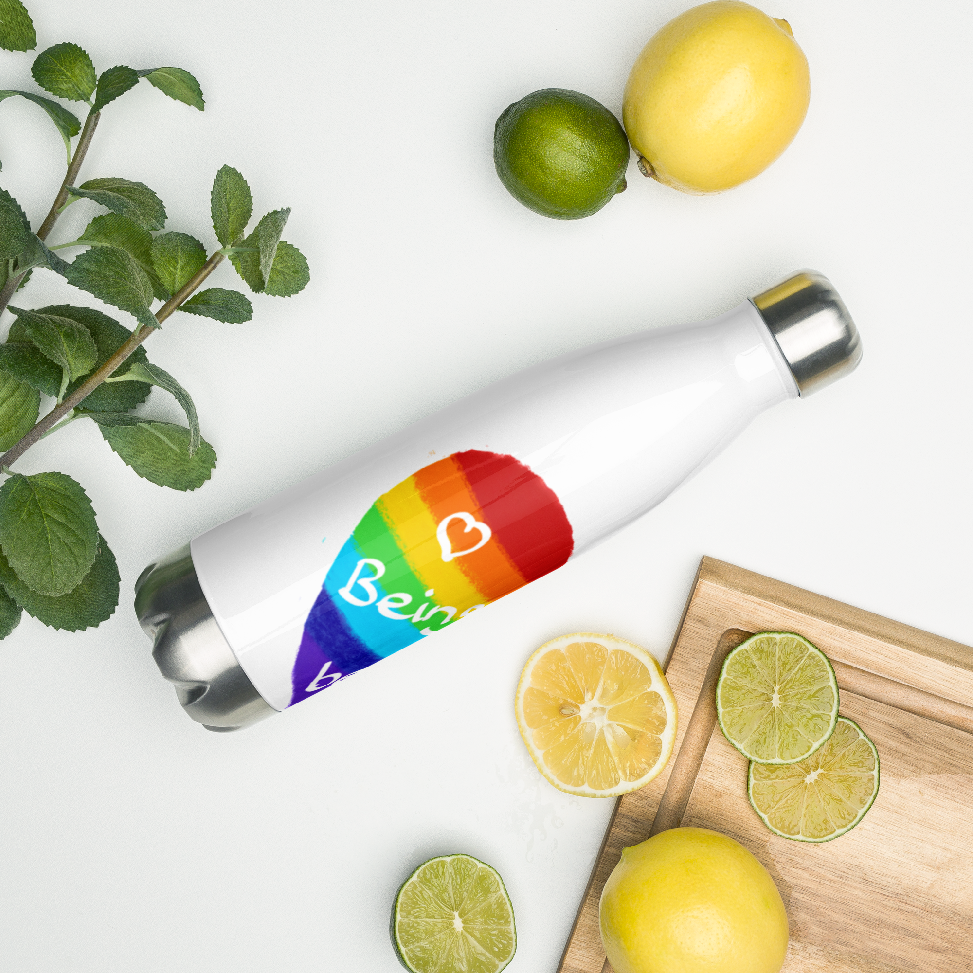 Being My Best Self stainless steel water bottle - Image 4