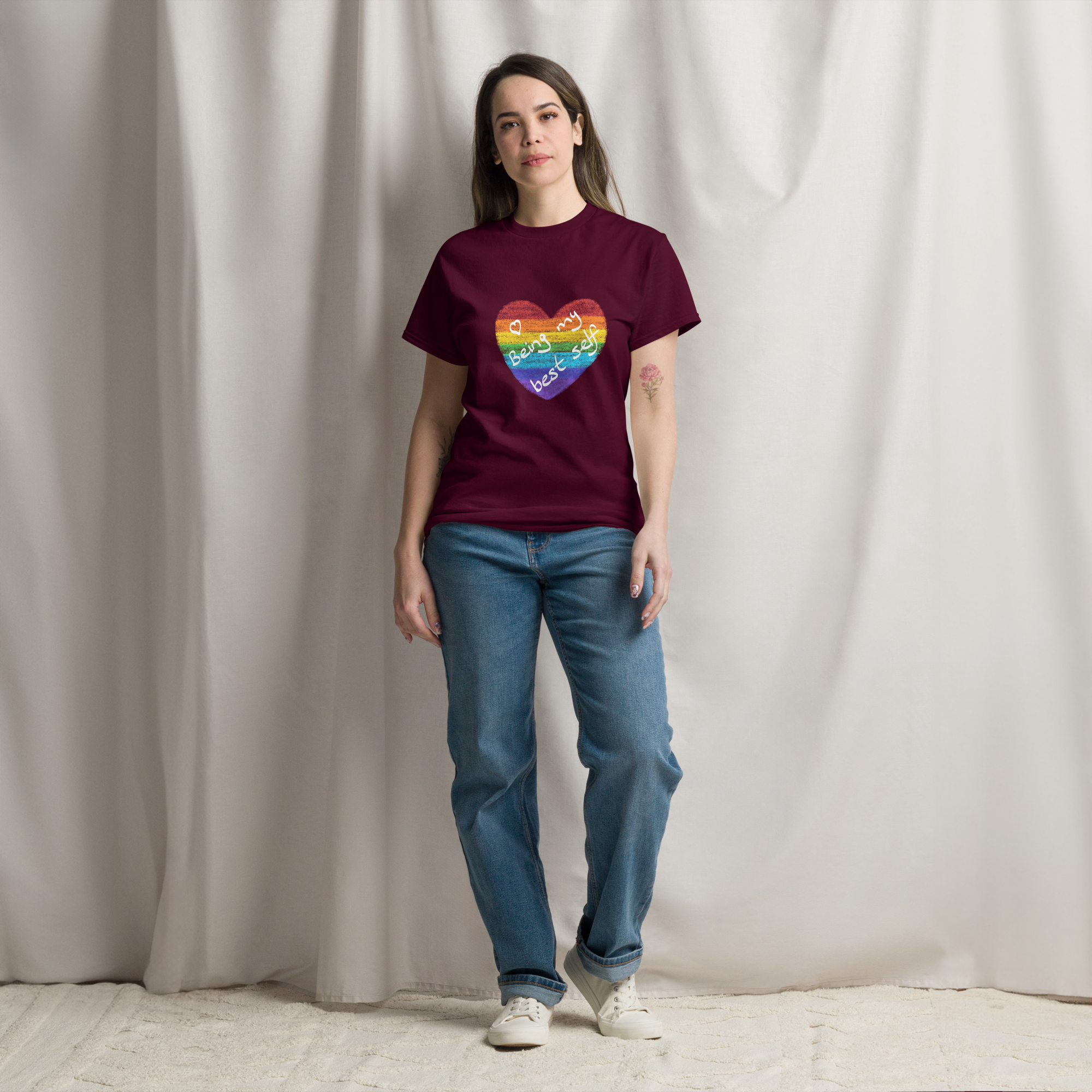 Being My Best Self unisex classic tee - Image 1