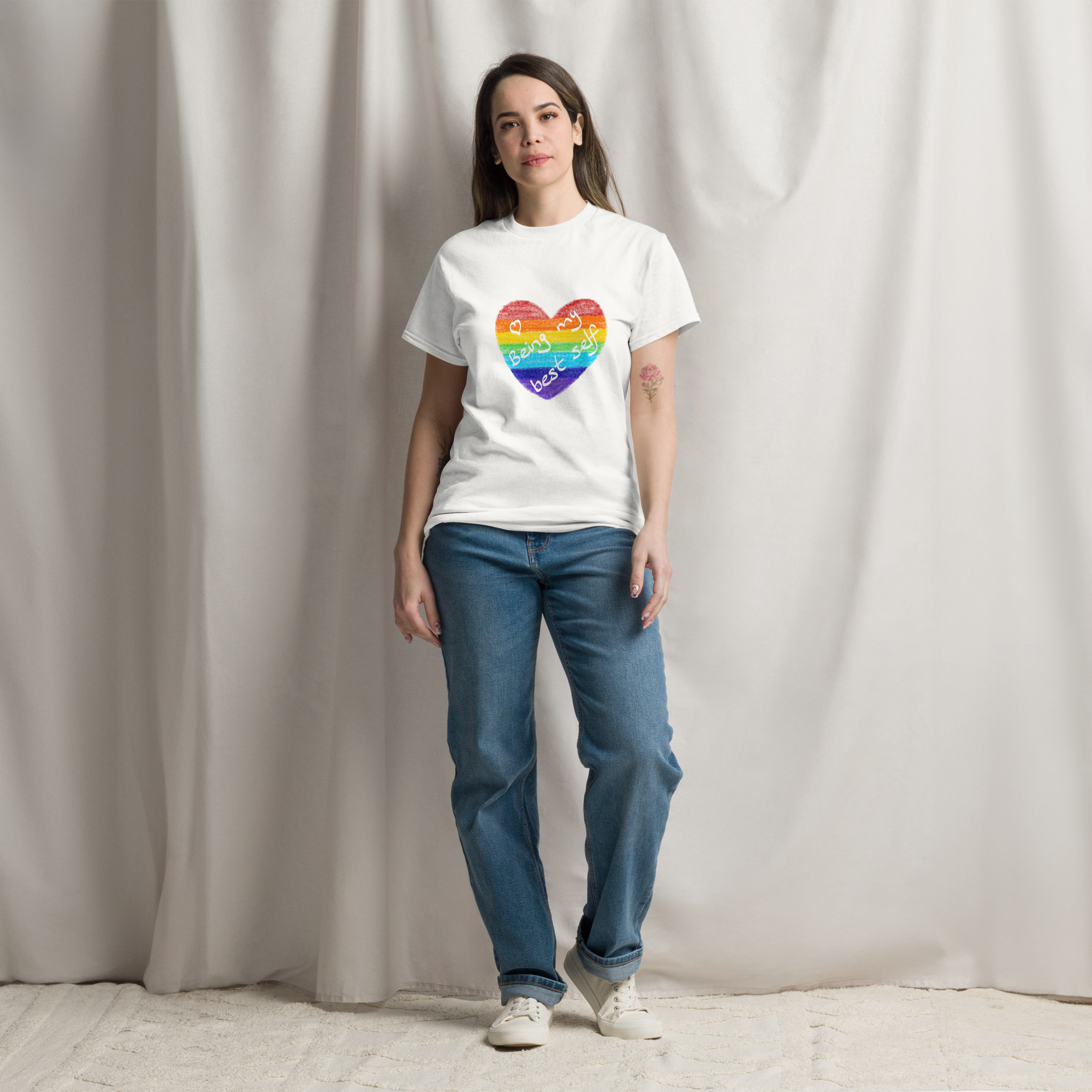 Being My Best Self unisex classic tee - Image 6